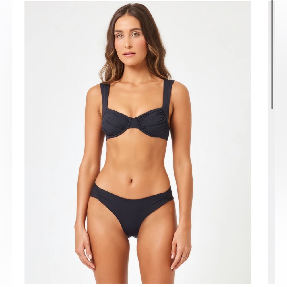 NWT - L Space Monica Bikini Bottom Classic in Black